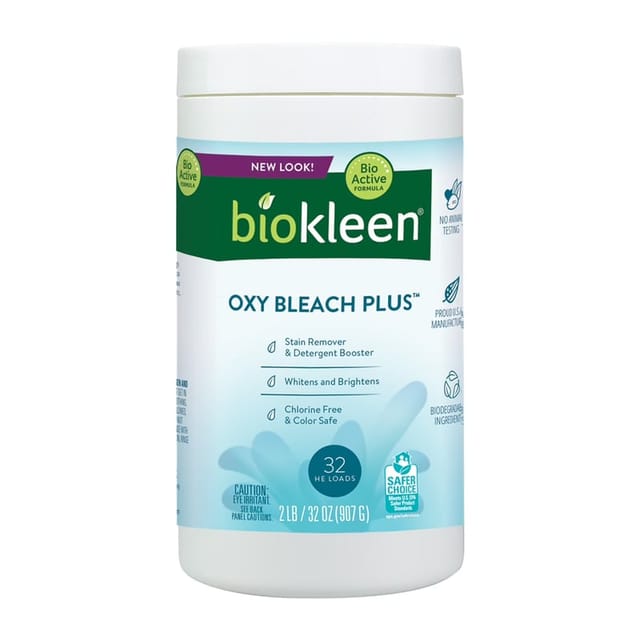 白底背景下的 Biokleen Oxygen Bleach Plus 正面商品图