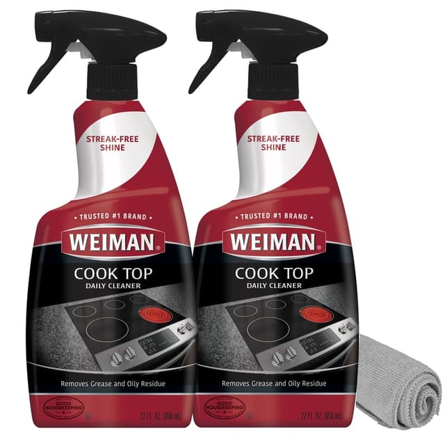 白底背景下的 Weiman Cooktop Heavy Duty Scraper 正面商品图