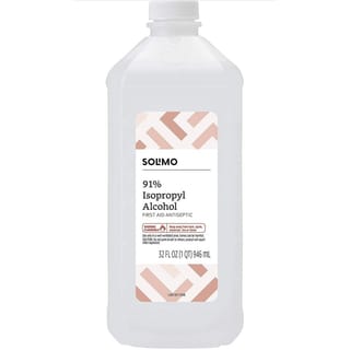 Solimo 91% Isopropyl Alcohol packshot on a clean white background