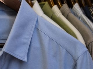 Close-up of a hanging shirt