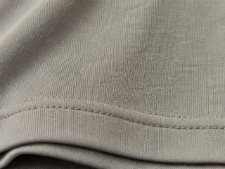 Close-up of cotton t-shirt fabric