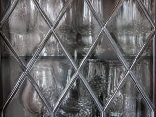 Close-up of a household glass pane